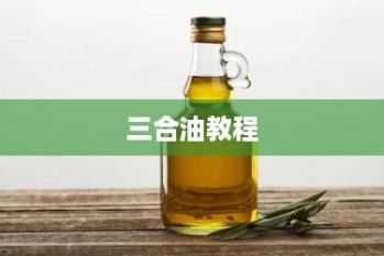 三合油教程